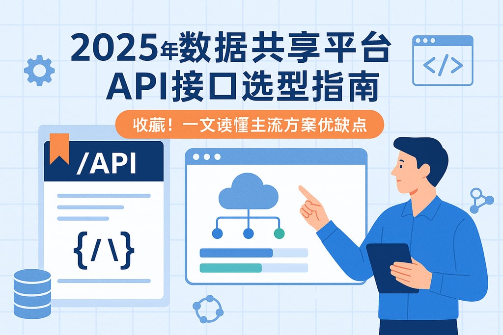 2025年数据共享平台api接口选型指南，收藏！一文读懂主流方案优缺点