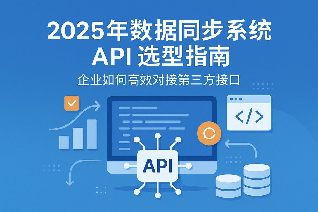 2025年数据同步系统API选型指南，收藏！企业如何高效对接第三方接口