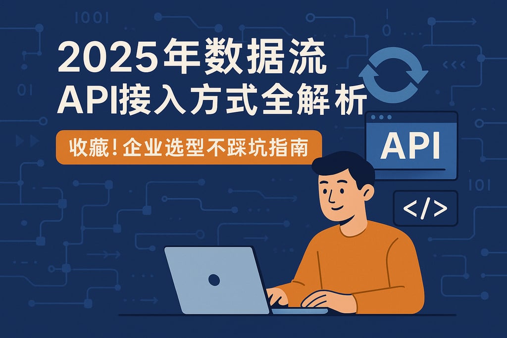 2025年数据流API接入方式全解析，收藏！企业选型不踩坑指南