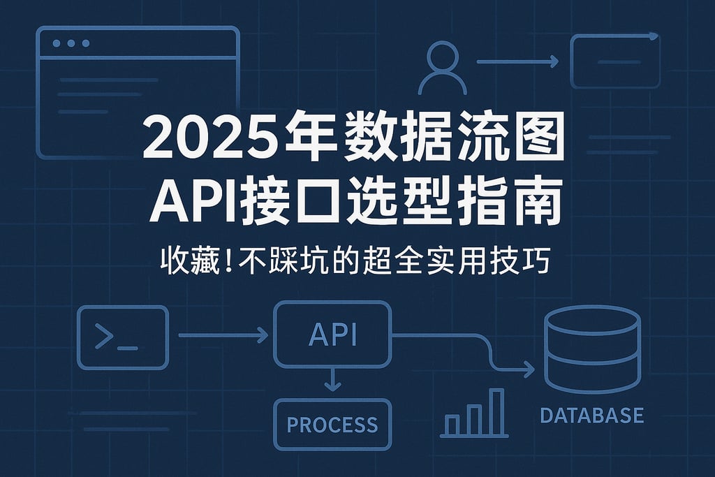 2025年数据流图API接口选型指南，收藏！不踩坑的超全实用技巧