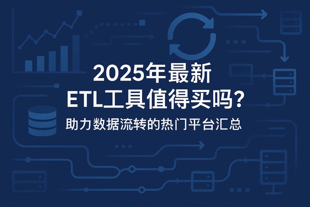 2025年最新ETL工具值得买吗？助力数据流转的热门平台汇总