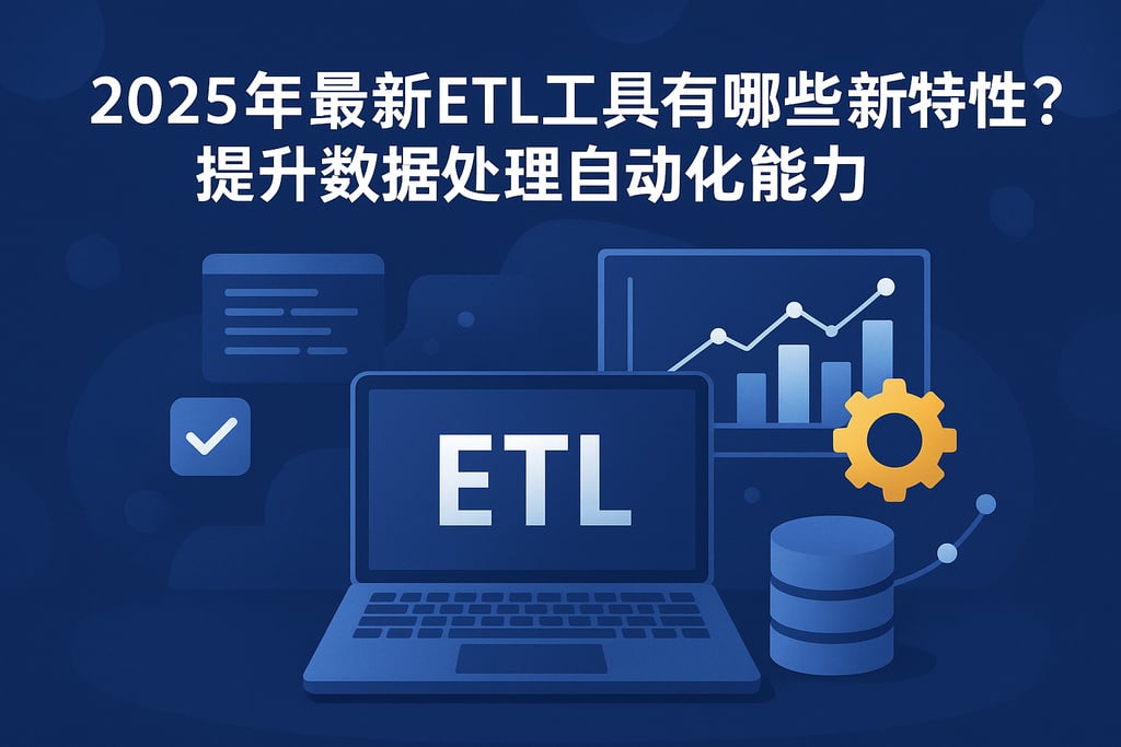 2025年最新ETL工具有哪些新特性？提升数据处理自动化能力