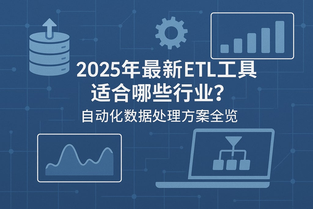 2025年最新etl工具适合哪些行业？自动化数据处理方案全览