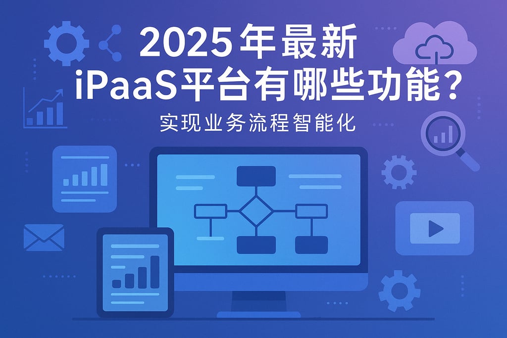 2025年最新iPaaS平台有哪些功能？实现业务流程智能化