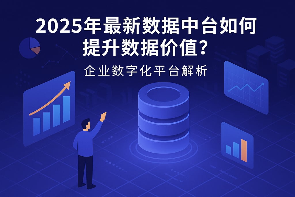 2025年最新数据中台如何提升数据价值？企业数字化平台解析
