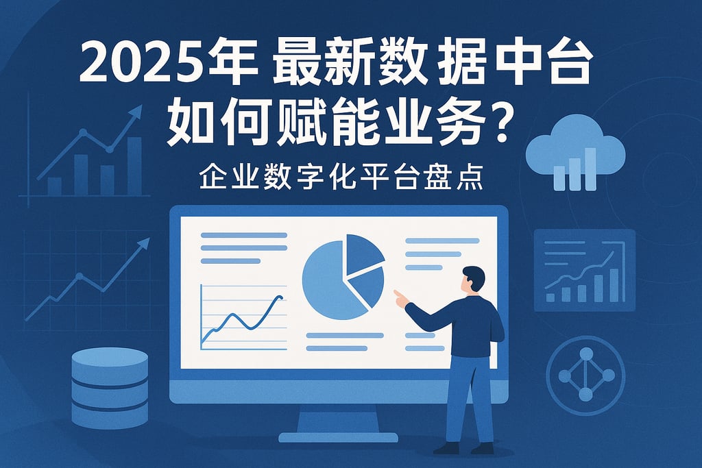 2025年最新数据中台如何赋能业务？企业数字化平台盘点