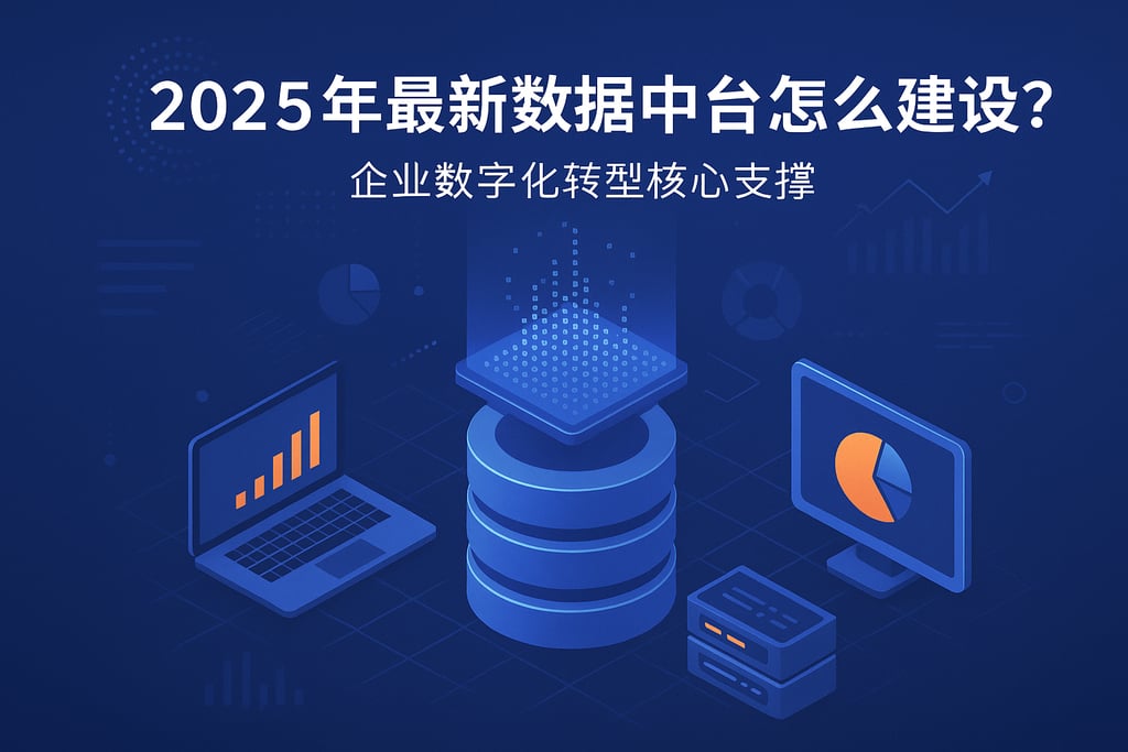 2025年最新数据中台怎么建设？企业数字化转型核心支撑