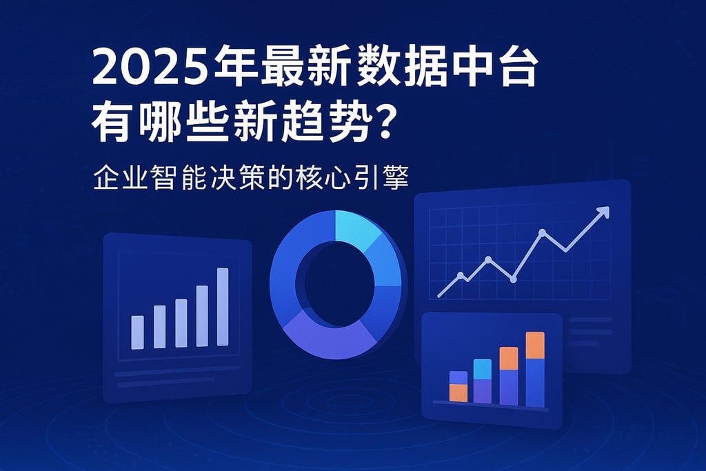 2025年最新数据中台有哪些新趋势？企业智能决策的核心引擎