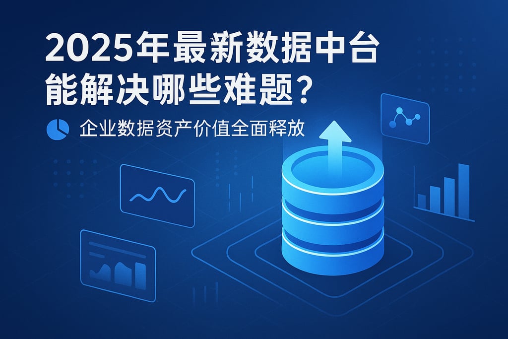 2025年最新数据中台能解决哪些难题？企业数据资产价值全面释放