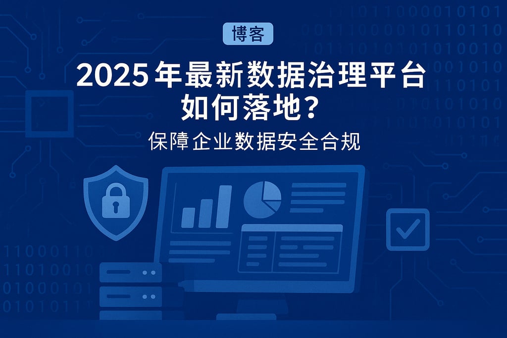 2025年最新数据治理平台如何落地？保障企业数据安全合规