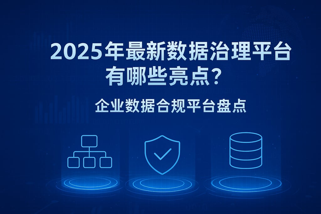 2025年最新数据治理平台有哪些亮点？企业数据合规平台盘点