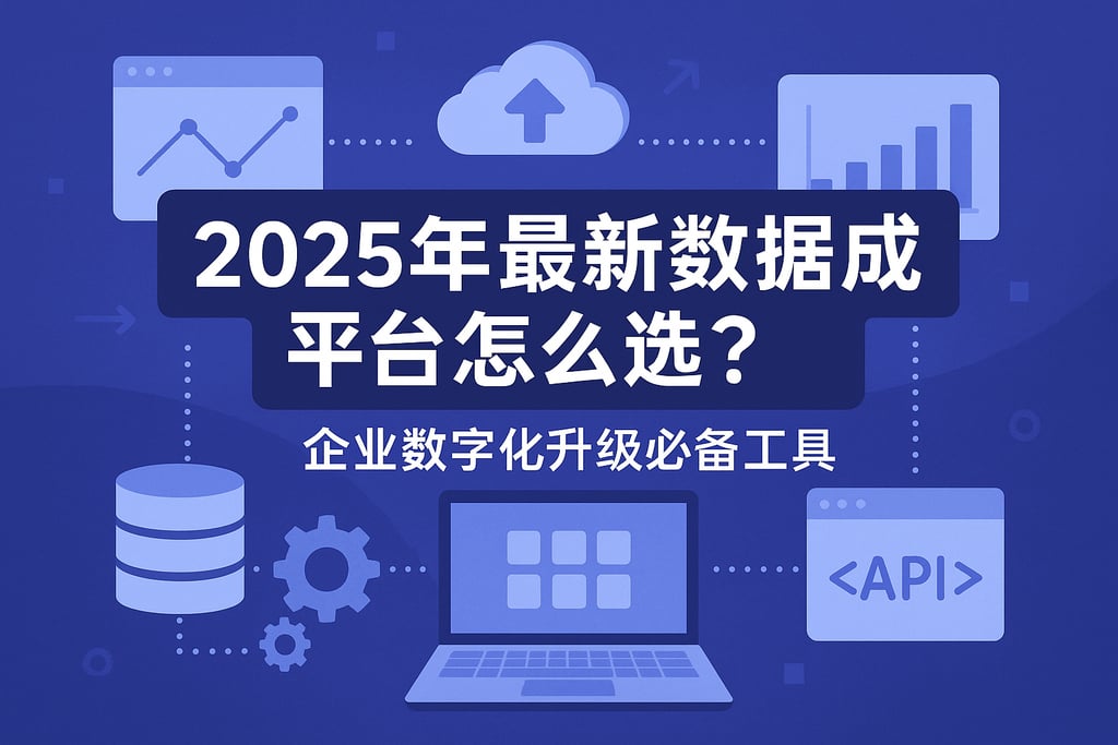 2025年最新数据集成平台怎么选？企业数字化升级必备工具