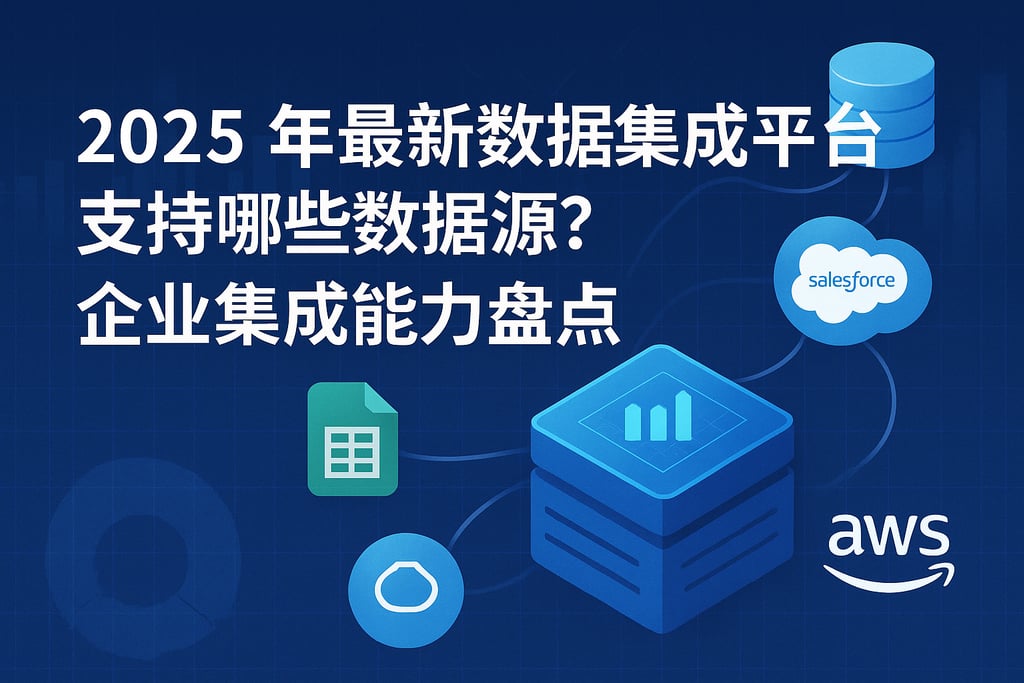 2025年最新数据集成平台支持哪些数据源？企业集成能力盘点