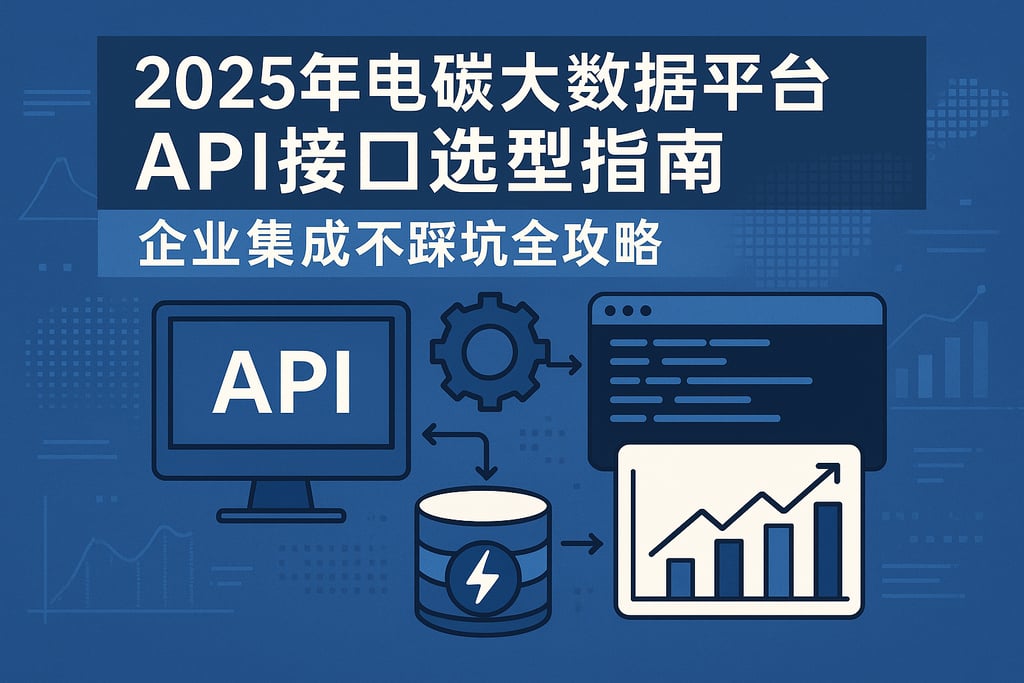 2025年电碳大数据平台API接口选型指南，收藏！企业集成不踩坑全攻略