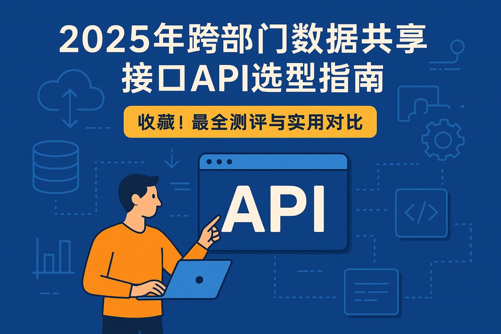 2025年跨部门数据共享接口API选型指南，收藏！最全测评与实用对比
