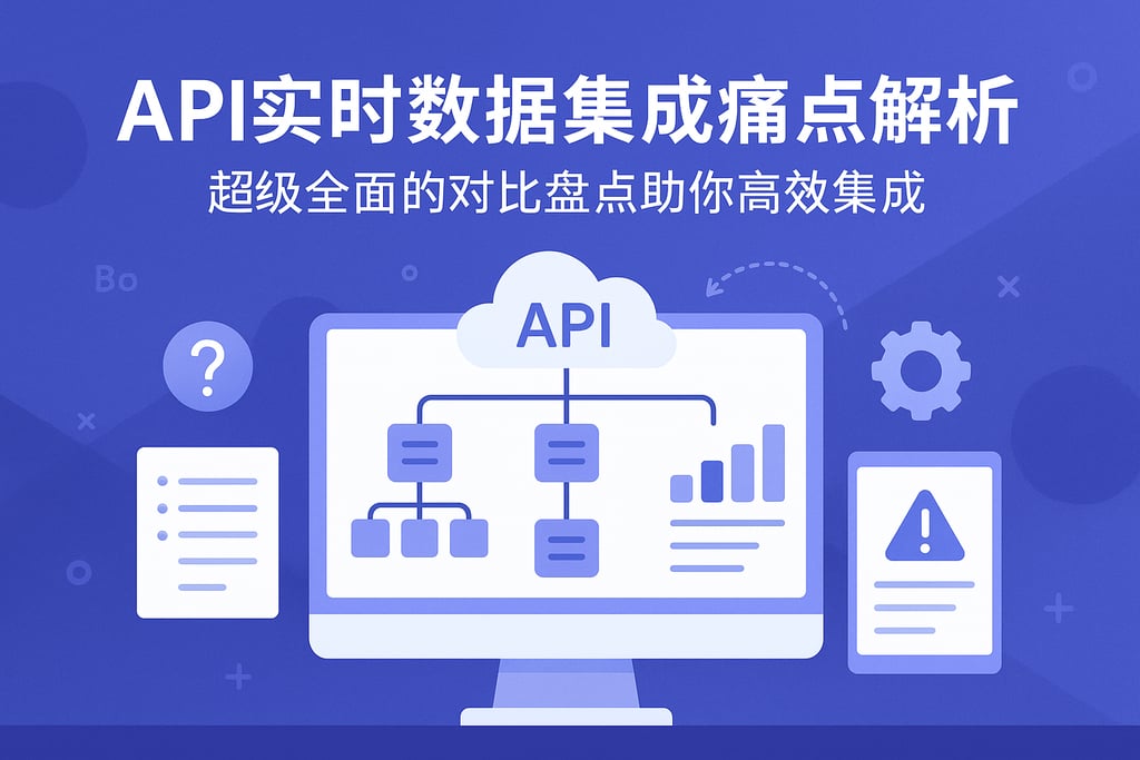 API实时数据集成痛点解析，超级全面的对比盘点助你高效集成