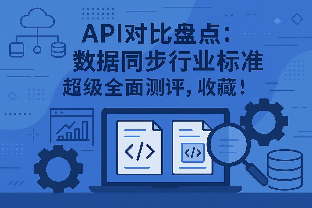 API对比盘点：数据同步行业标准超级全面测评，收藏！