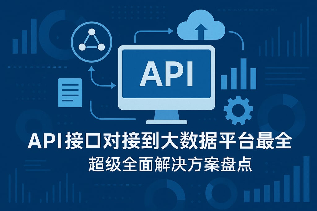 API接口对接到大数据平台最全测评，超级全面解决方案盘点