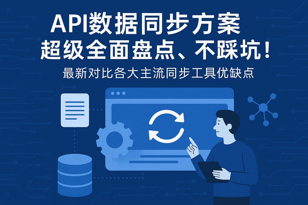 API数据同步方案超级全面盘点，不踩坑！最新对比各大主流同步工具优缺点