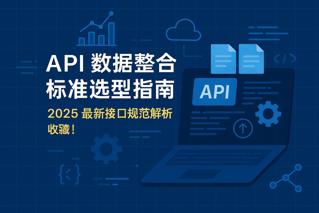 API数据整合标准选型指南，2025年最新接口规范解析收藏！