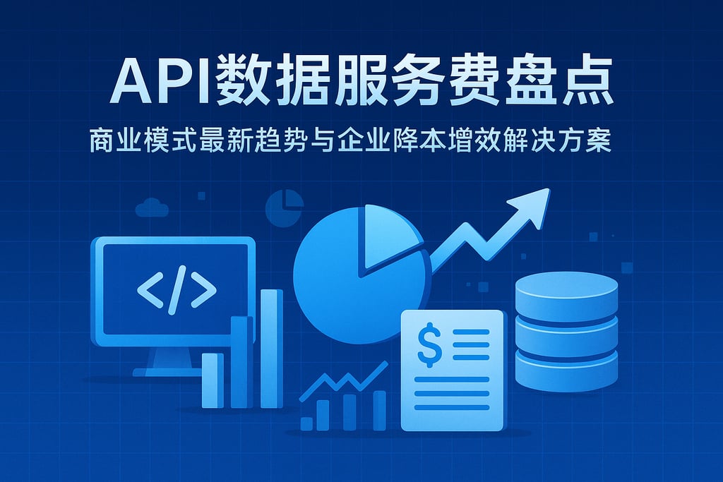 API数据服务费盘点，商业模式最新趋势与企业降本增效解决方案