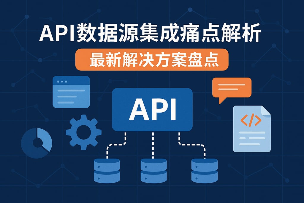 API数据源集成痛点解析，收藏！最新解决方案盘点