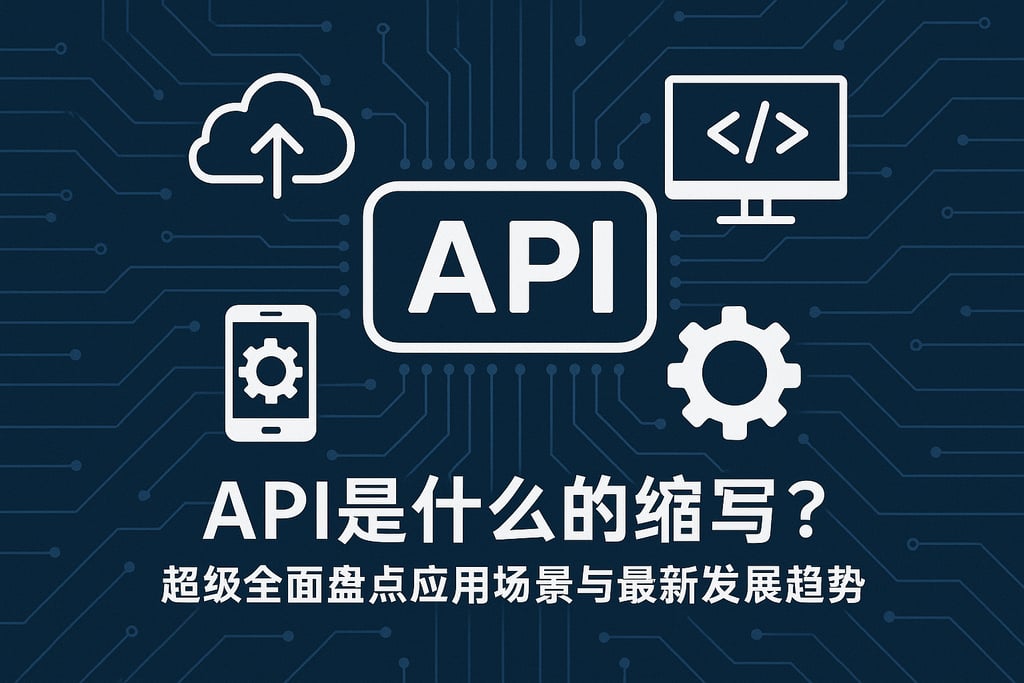 API是什么的缩写？超级全面盘点应用场景与最新发展趋势