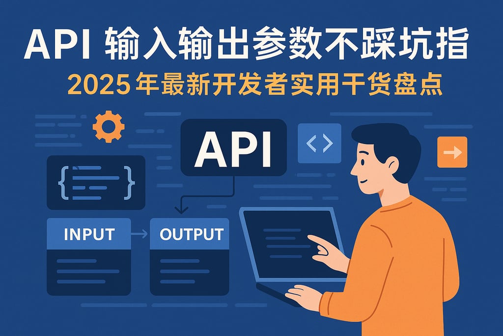 API输入输出参数不踩坑指南，2025年最新开发者实用干货盘点