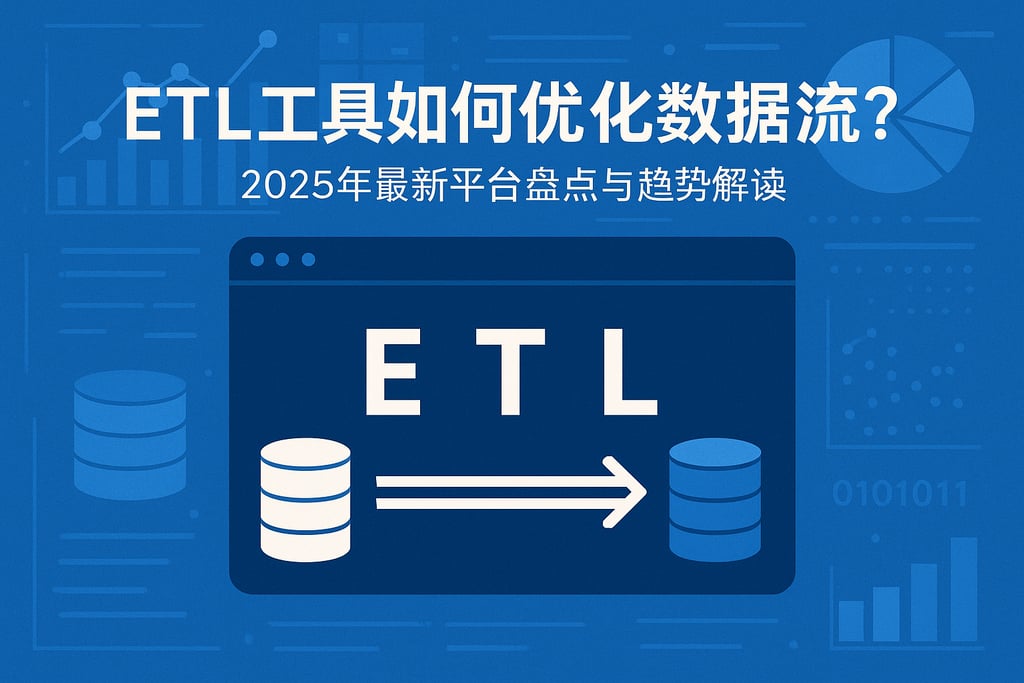 ETL工具如何优化数据流？2025年最新平台盘点与趋势解读