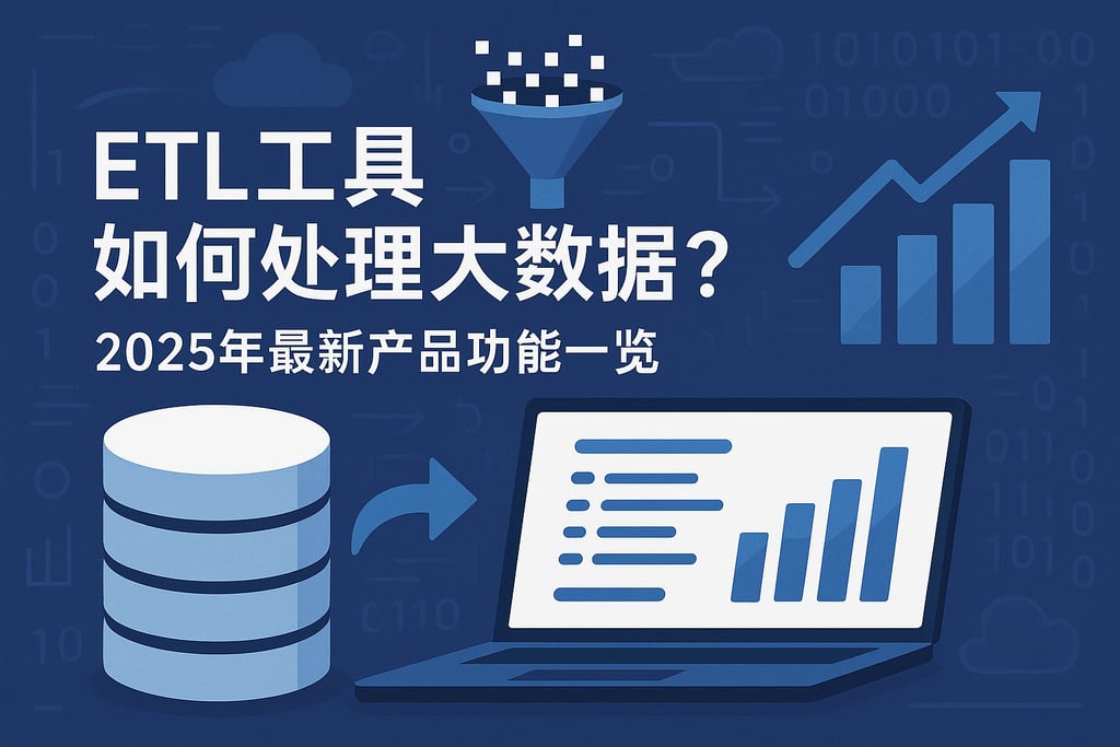 ETL工具如何处理大数据？2025年最新产品功能一览