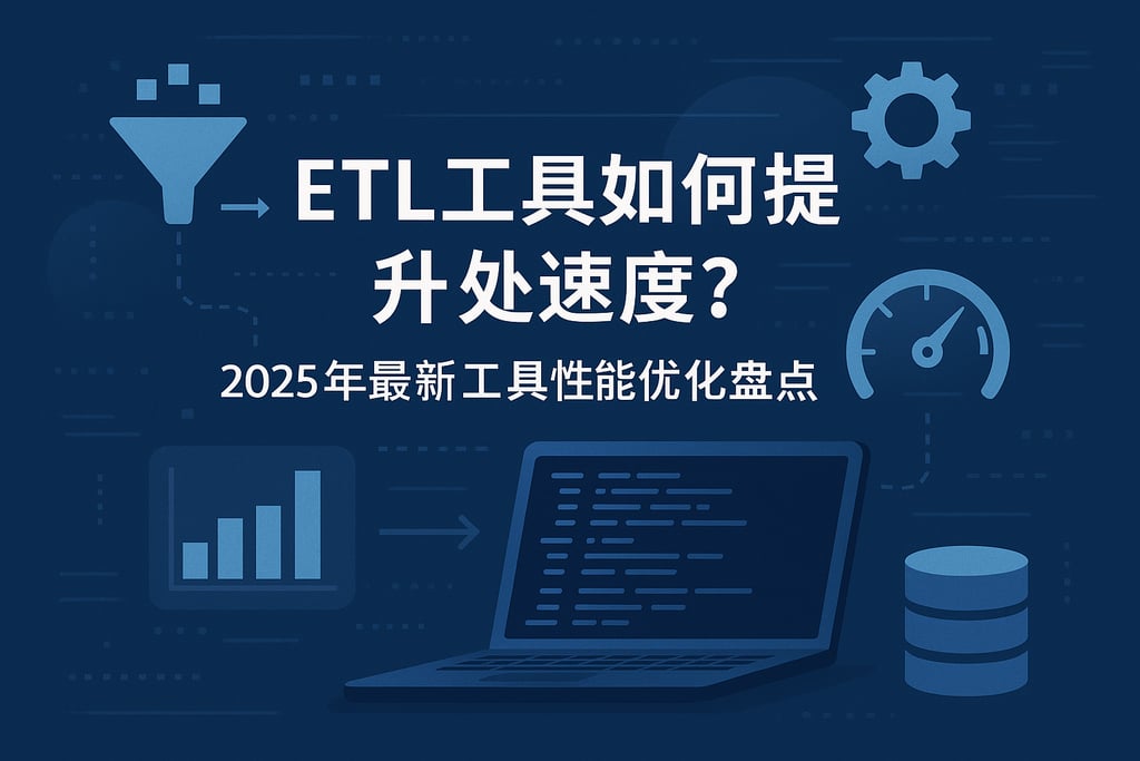 ETL工具如何提升处理速度？2025年最新工具性能优化盘点