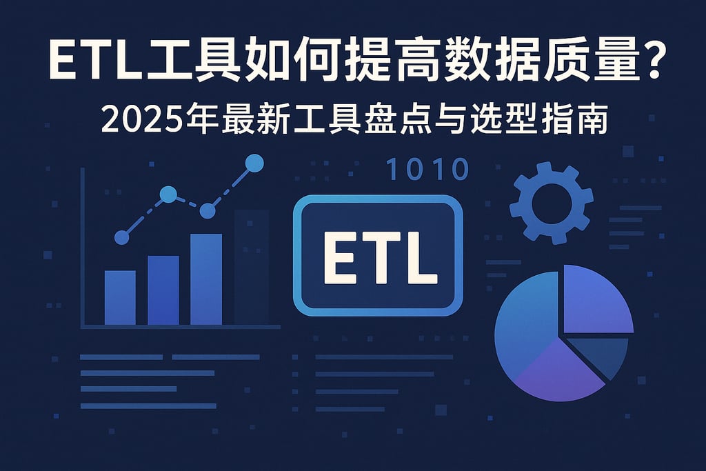 ETL工具如何提高数据质量？2025年最新工具盘点与选型指南