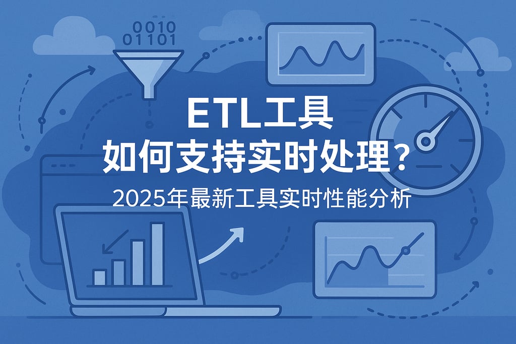 ETL工具如何支持实时处理？2025年最新工具实时性能分析