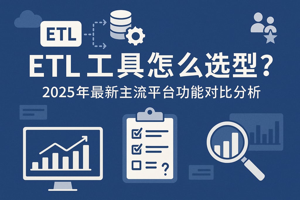 ETL工具怎么选型？2025年最新主流平台功能对比分析