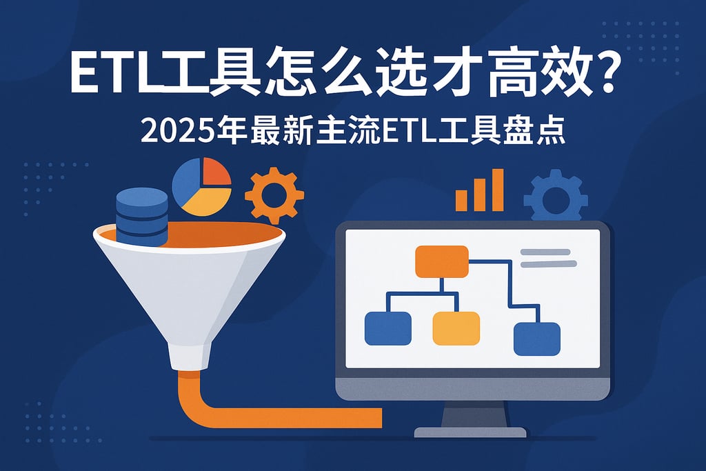 ETL工具怎么选才高效？2025年最新主流ETL工具盘点