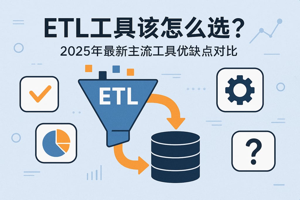 ETL工具该怎么选？2025年最新主流工具优缺点对比