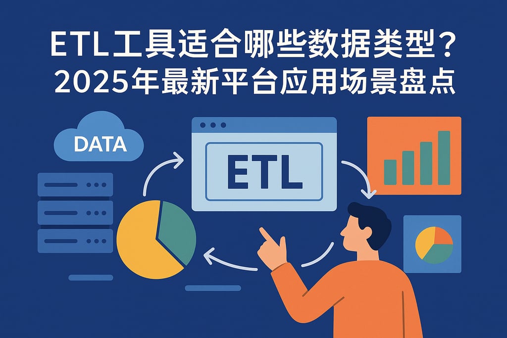 ETL工具适合哪些数据类型？2025年最新平台应用场景盘点