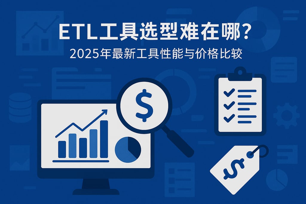 ETL工具选型难在哪？2025年最新工具性能与价格比较