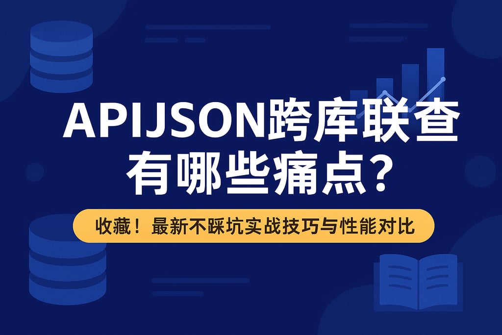 apijson跨库联查有哪些痛点？收藏！最新不踩坑实战技巧与性能对比