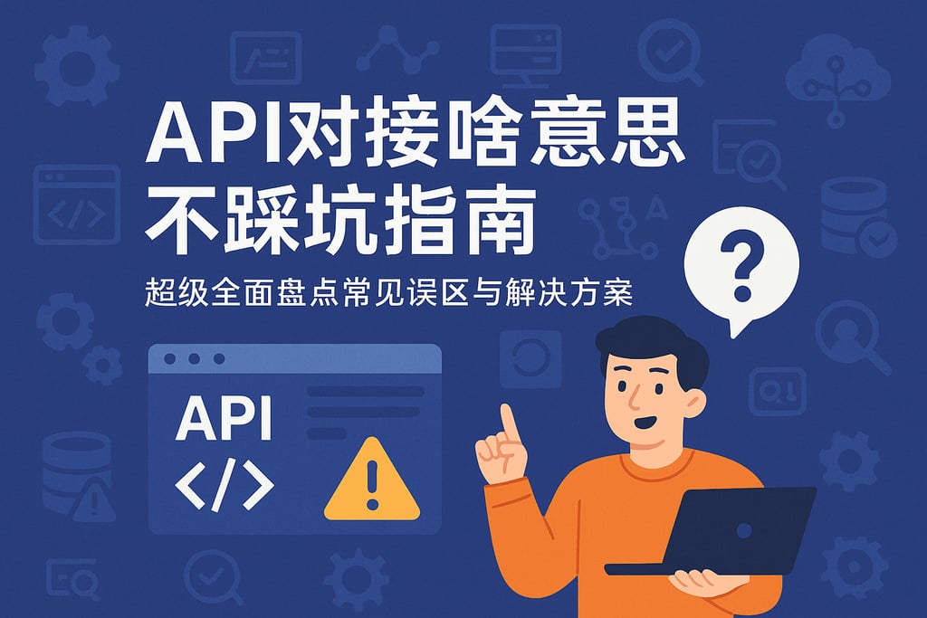 api对接啥意思不踩坑指南，超级全面盘点常见误区与解决方案