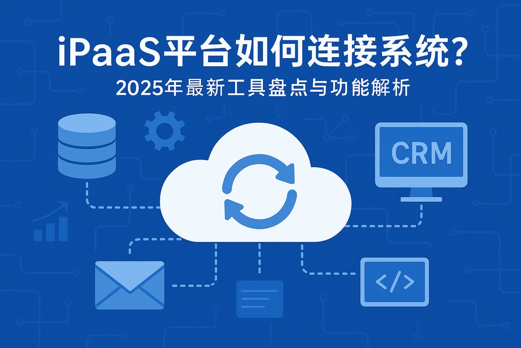 iPaaS平台如何连接系统？2025年最新工具盘点与功能解析