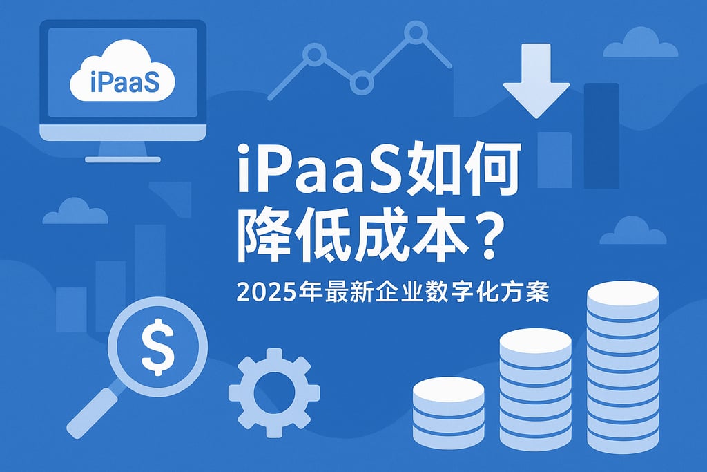 iPaaS平台如何降低成本？2025年最新企业数字化方案