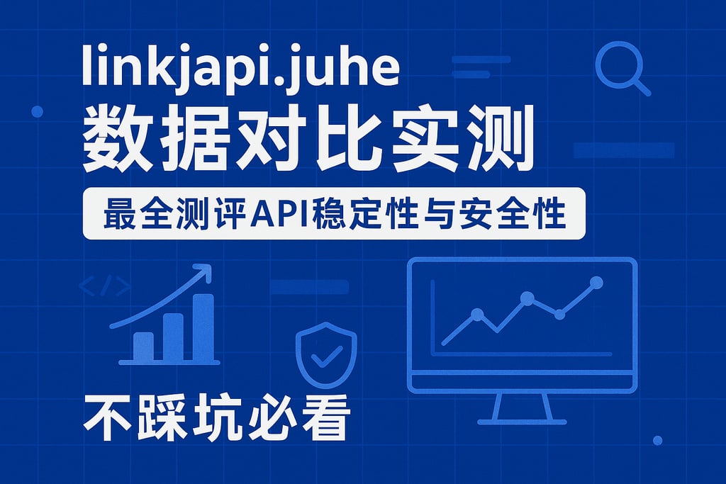 linkjapi.juhe数据对比实测，最全测评API稳定性与安全性，不踩坑必看