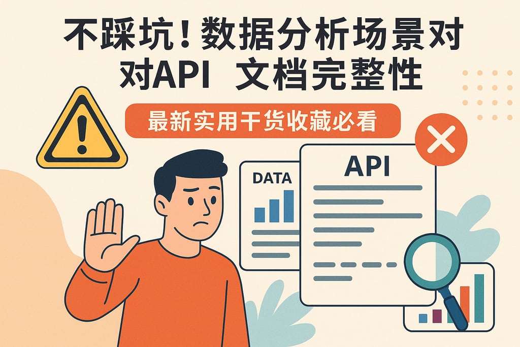不踩坑！数据分析场景对比API文档完整性，最新实用干货收藏必看