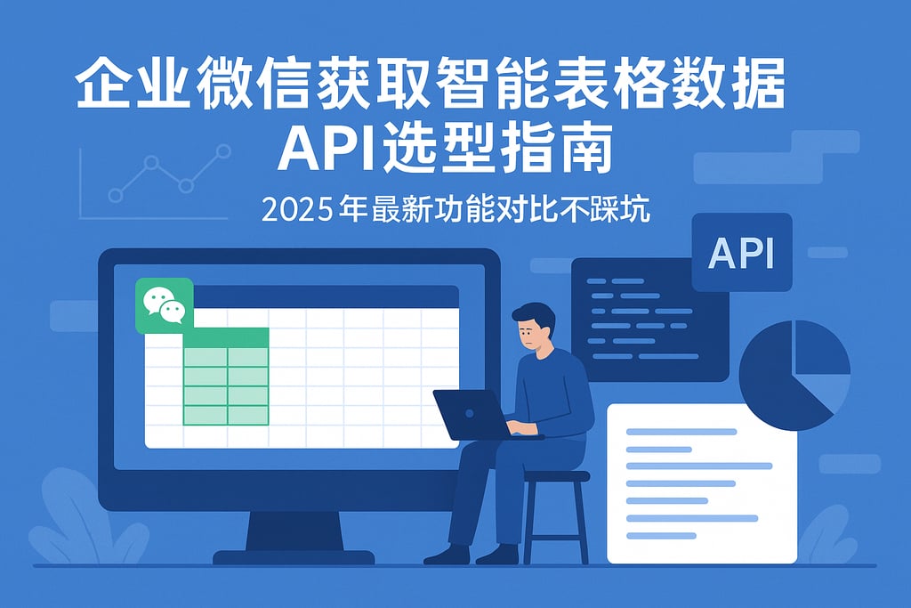 企业微信获取智能表格数据API选型指南，2025年最新功能对比不踩坑