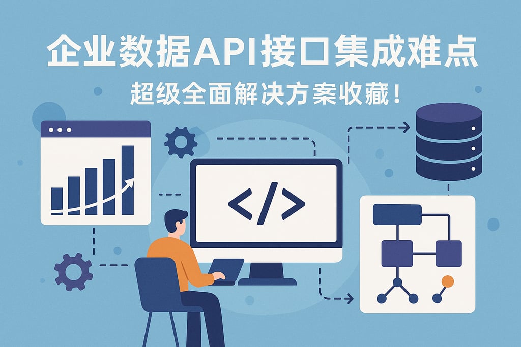企业数据API接口集成难点，超级全面解决方案收藏！