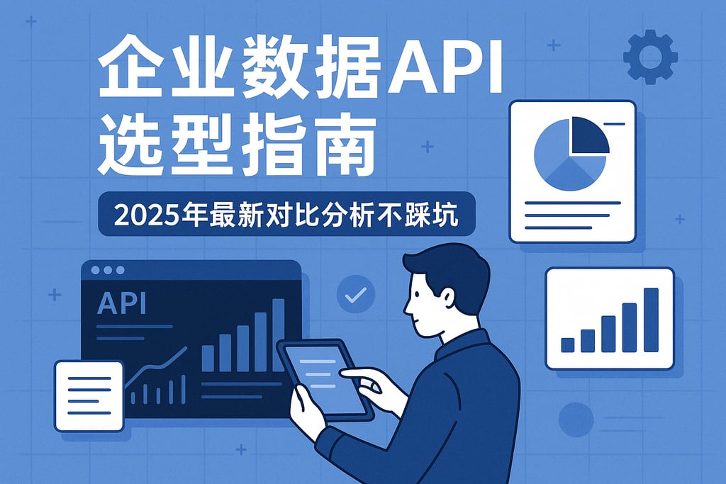 企业数据API选型指南，2025年最新对比分析不踩坑