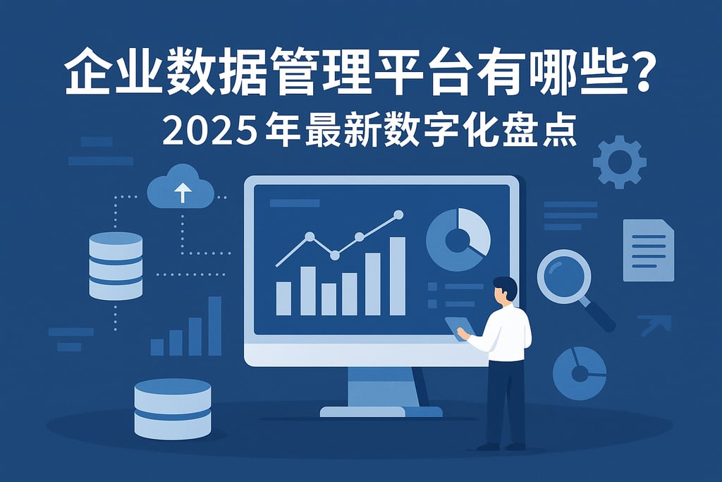 企业数据管理平台有哪些？2025年最新数字化盘点