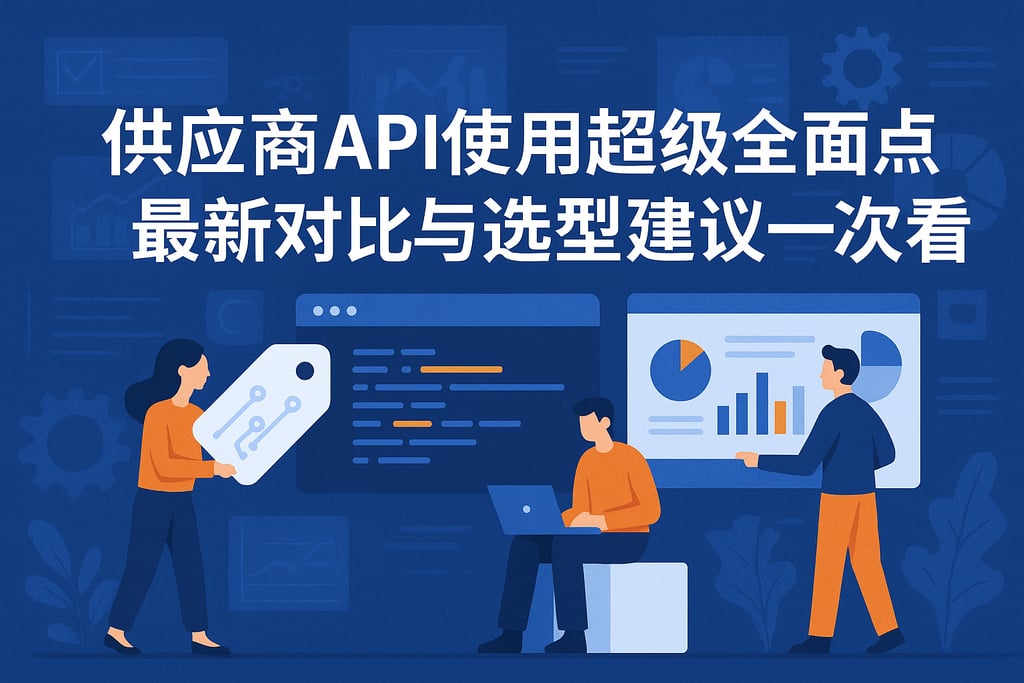 供应商API使用超级全面盘点，最新对比与选型建议一次看懂