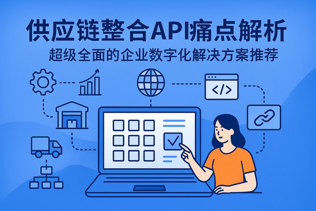 供应链整合API痛点解析，超级全面的企业数字化解决方案推荐